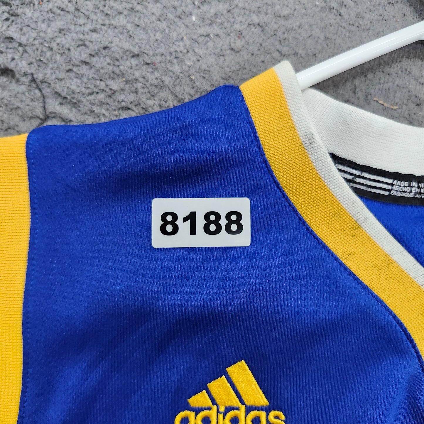 Golden State Warriors Stephen Curry 30 NBA Jersey Adidas Blue Mens XL