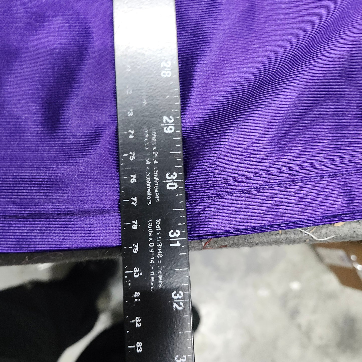 Tigers Basketball Jersey XXL Purple Yellow Made in USA Sportex Athletics
