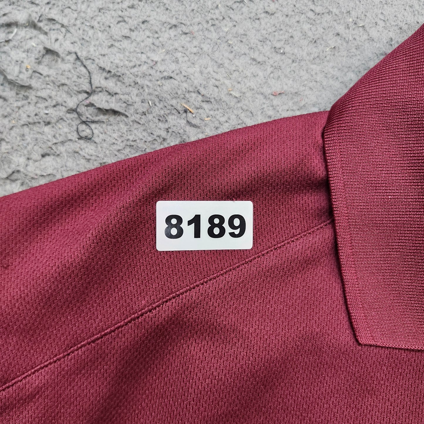 Texas A&M Aggies Polo Shirt Mens Medium Maroon White Performance Mesh