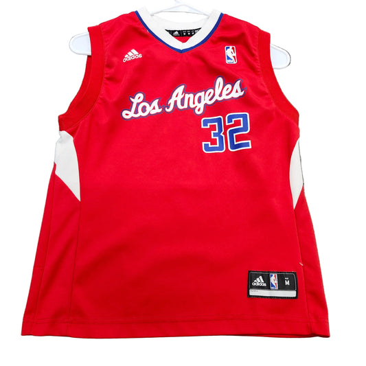 Adidas Los Angeles Clippers Blake Griffin 32 Red Basketball Jersey Youth M