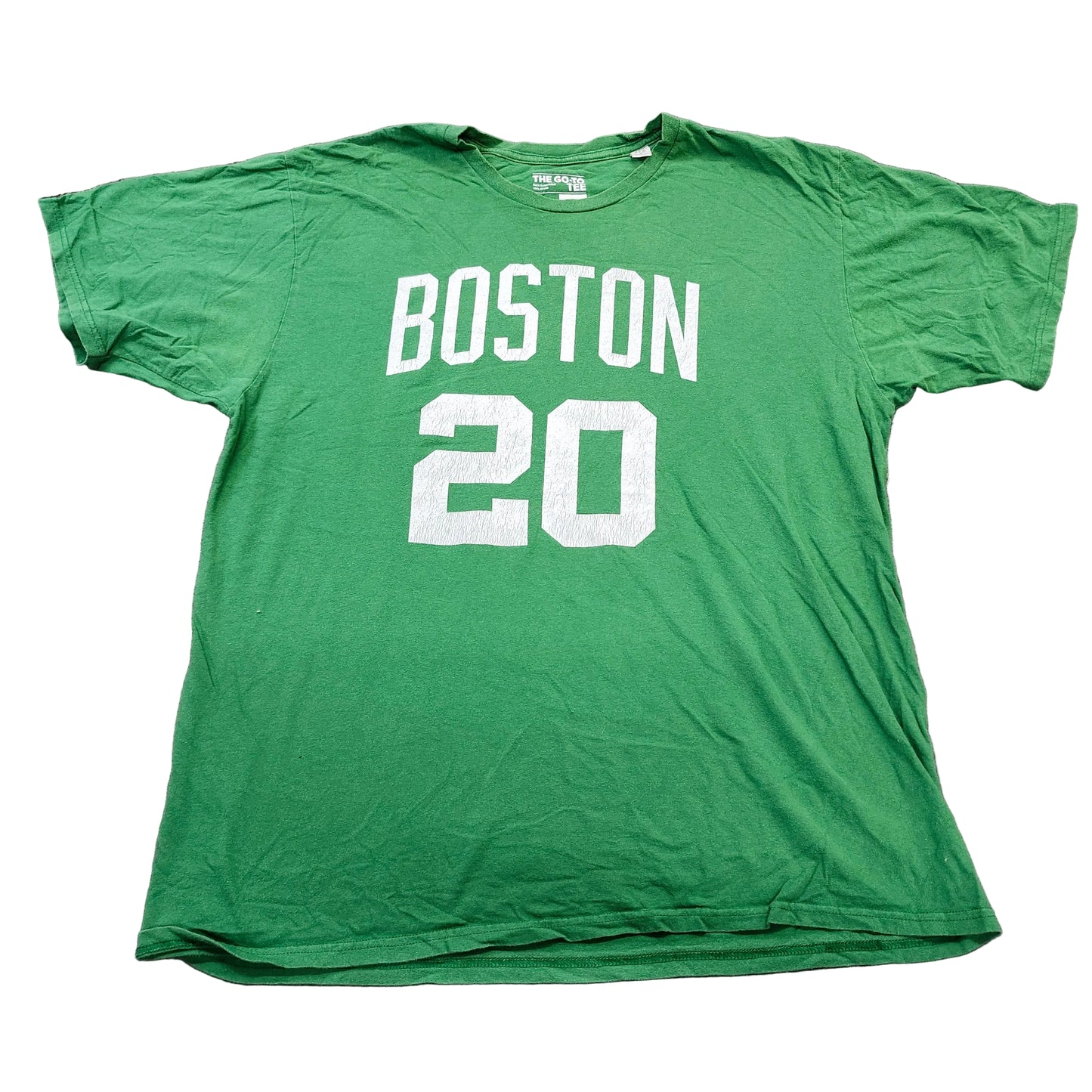 Boston Celtics Gordon Hayward 20 NBA Go-To Tee Green Adidas Mens XL T-Shirt