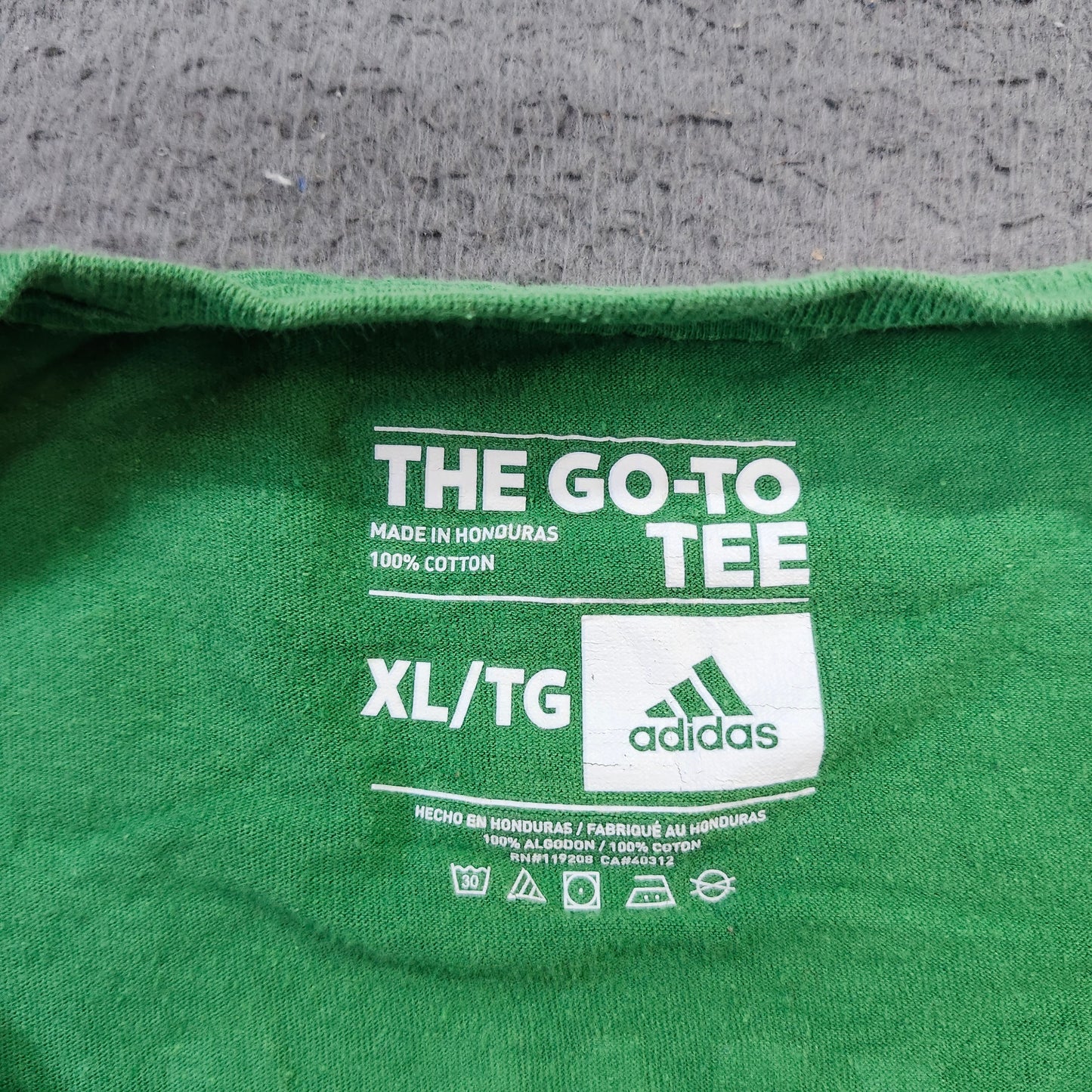 Boston Celtics Gordon Hayward 20 NBA Go-To Tee Green Adidas Mens XL T-Shirt