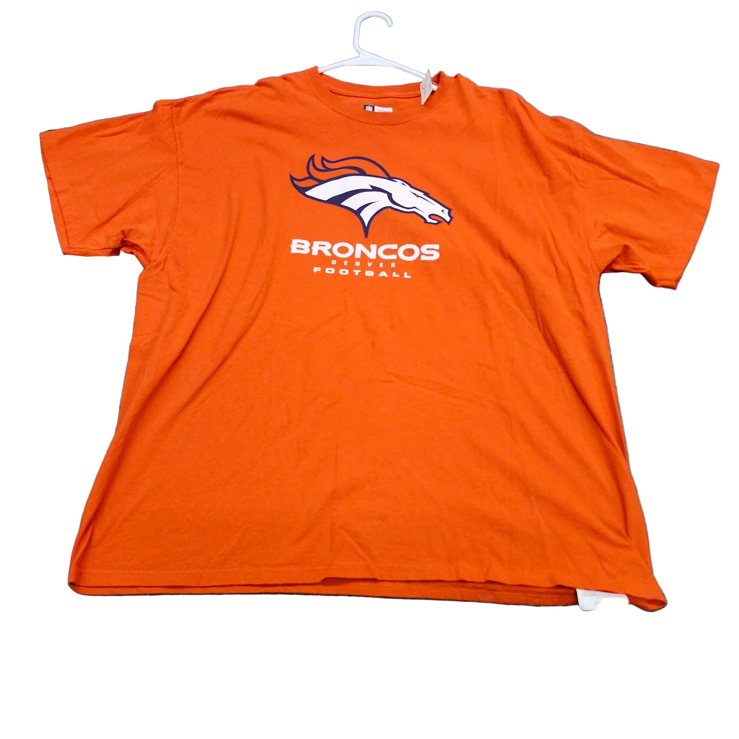 Denver Broncos Shirt Mens 2XL Orange NFL Football Graphic Tee NFL Team Apparel