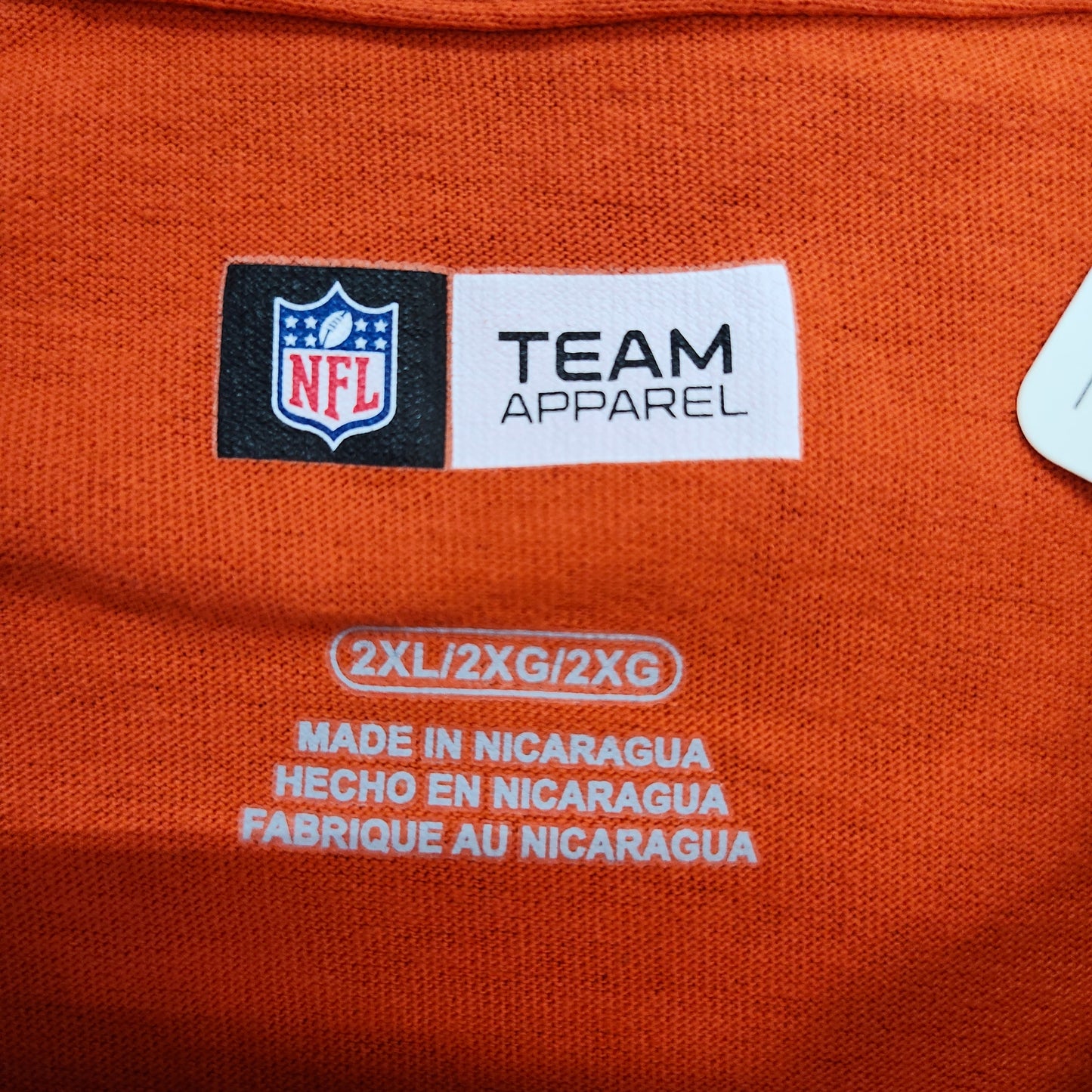 Denver Broncos Shirt Mens 2XL Orange NFL Football Graphic Tee NFL Team Apparel