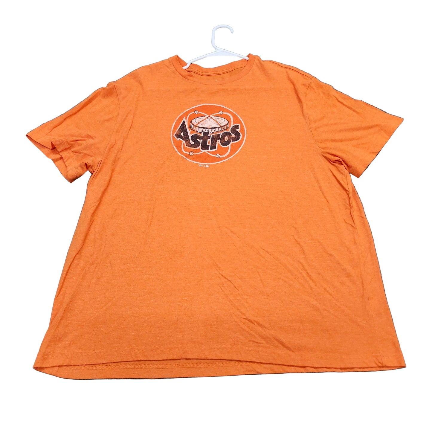 Houston Astros Shirt Mens 2XL Orange MLB Baseball Fanatics Retro Graphic Tee