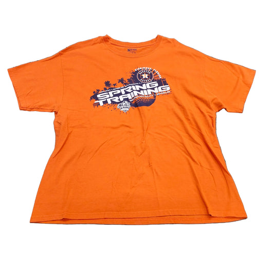 Houston Astros Shirt 2013 Spring Training Mens XL Orange MLB Baseball gear for sport