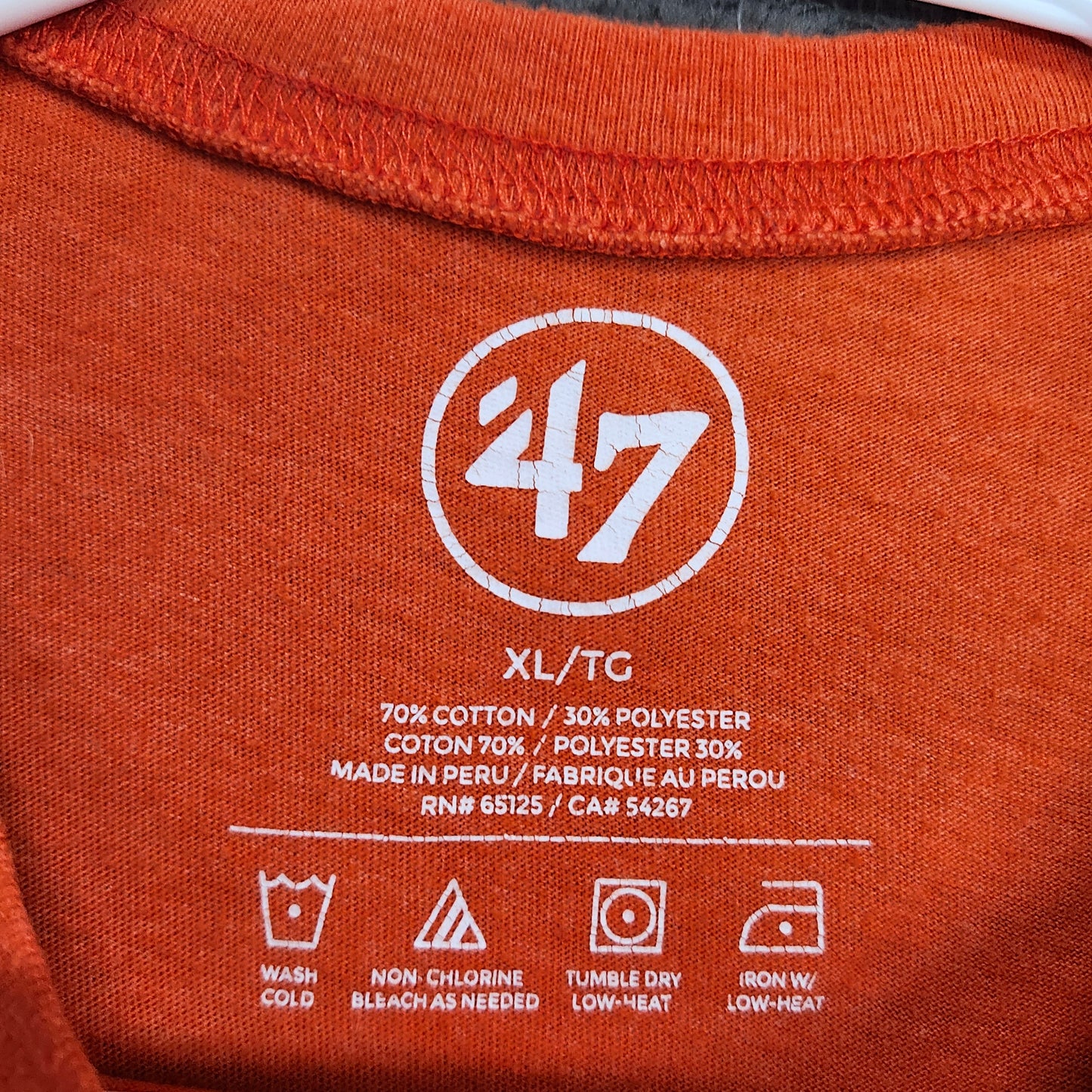 Houston Astros Shirt Mens XL Orange MLB Baseball '47 Come And Take It Graphic