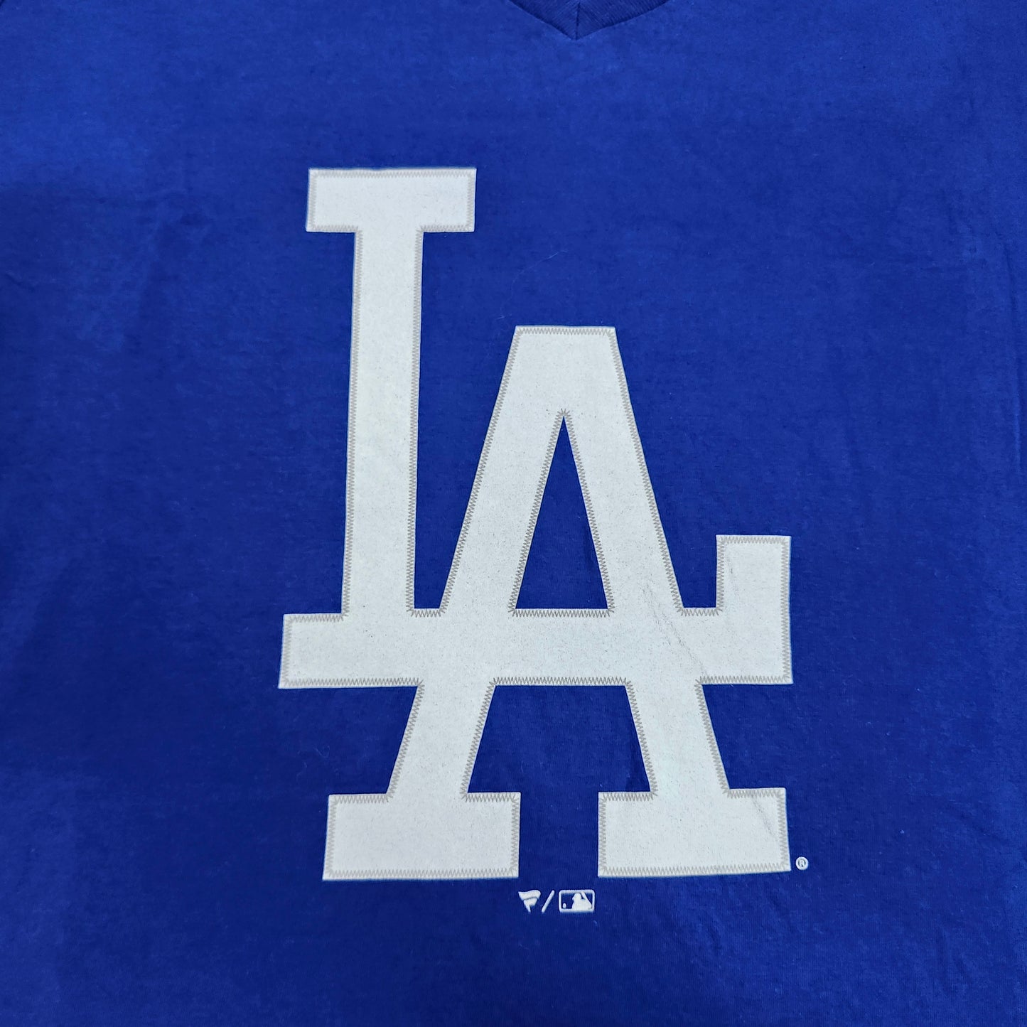 Los Angeles Dodgers Shirt Womens 2XL Blue MLB Baseball Fanatics Kershaw Tee