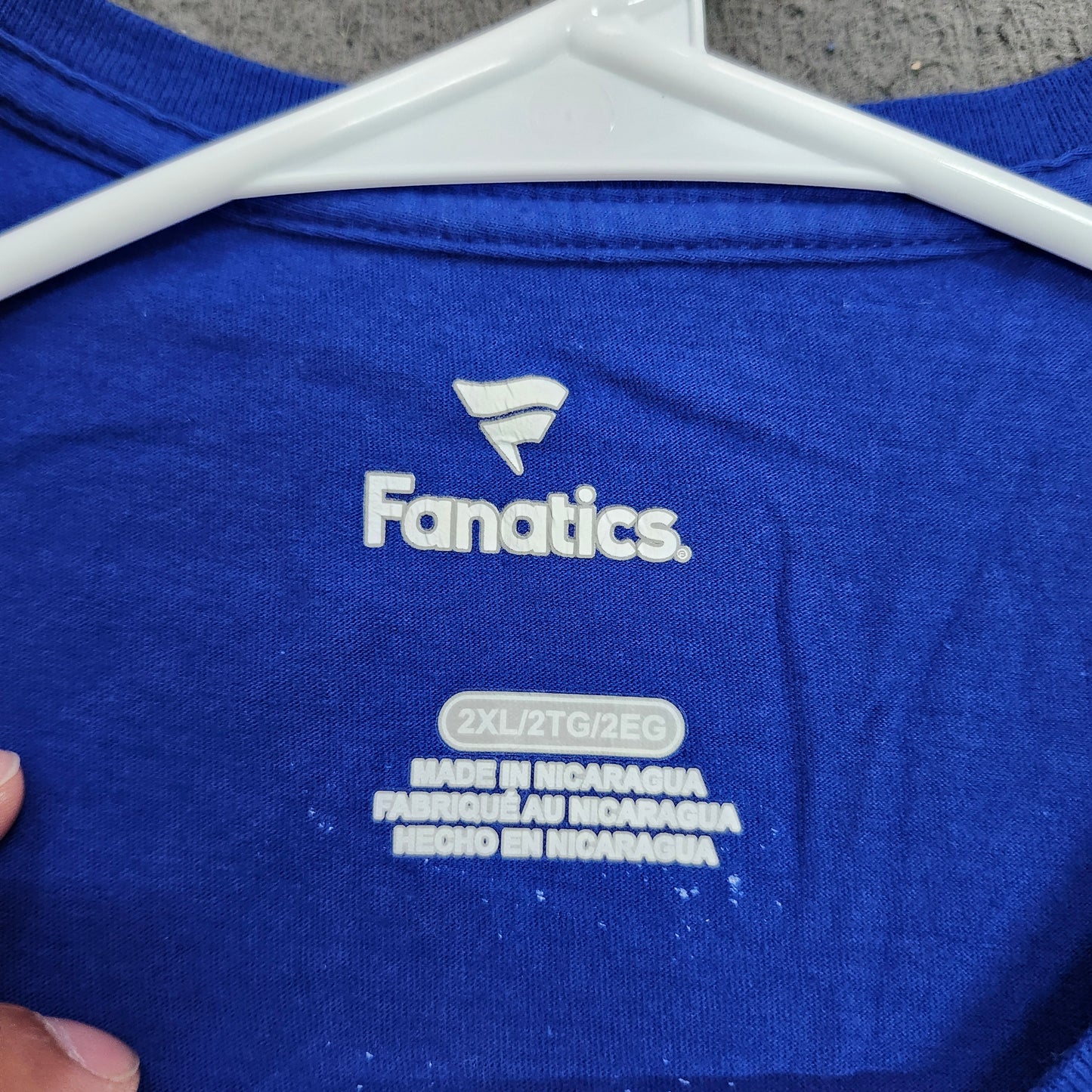 Los Angeles Dodgers Shirt Womens 2XL Blue MLB Baseball Fanatics Kershaw Tee