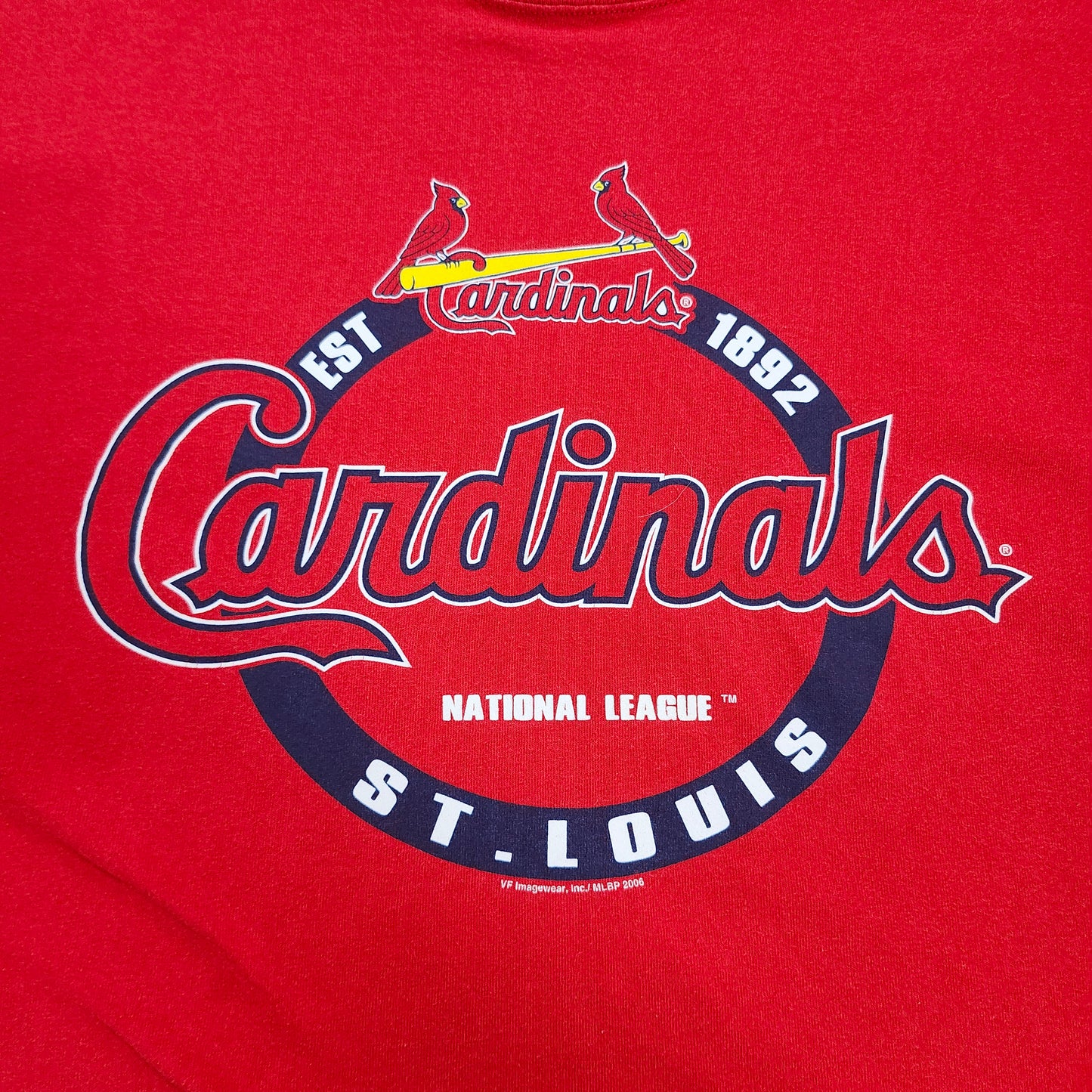 St Louis Cardinals Shirt Mens 3XL Red MLB Baseball CSA National League Tee