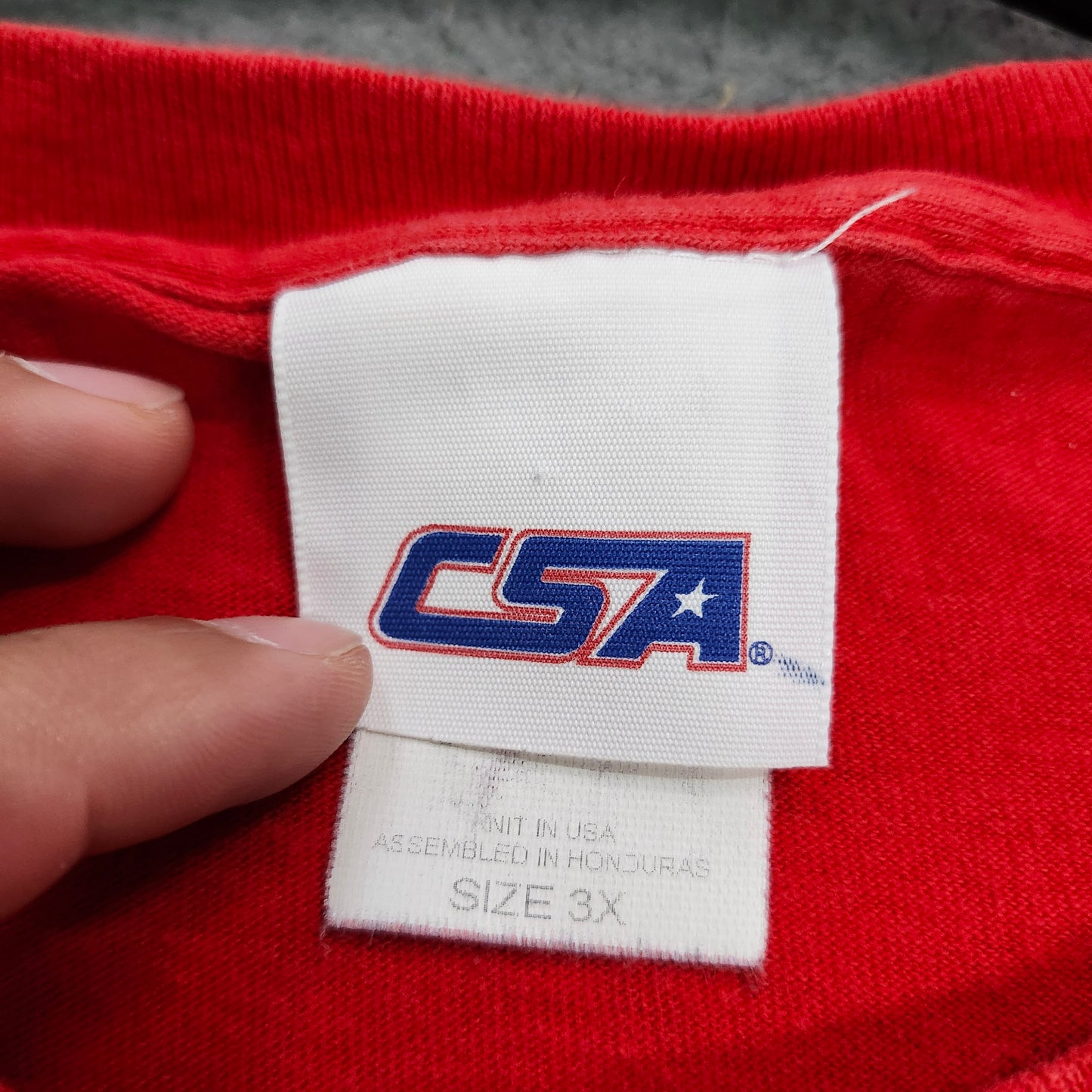 St Louis Cardinals Shirt Mens 3XL Red MLB Baseball CSA National League Tee