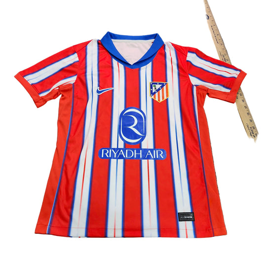 Nike Atletico Madrid Griezmann 7 Home Jersey Red White Blue Large Soccer