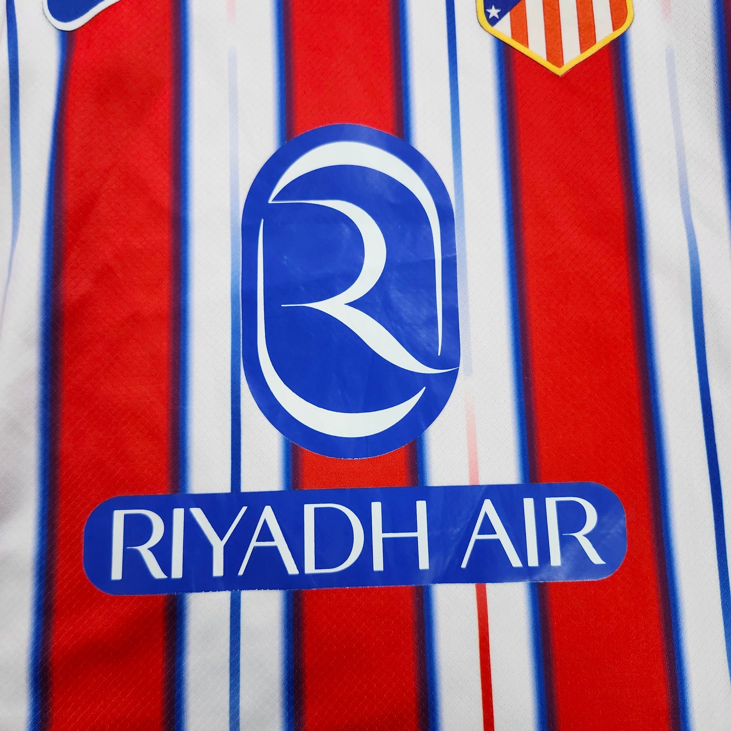 Nike Atletico Madrid Griezmann 7 Home Jersey Red White Blue Large Soccer