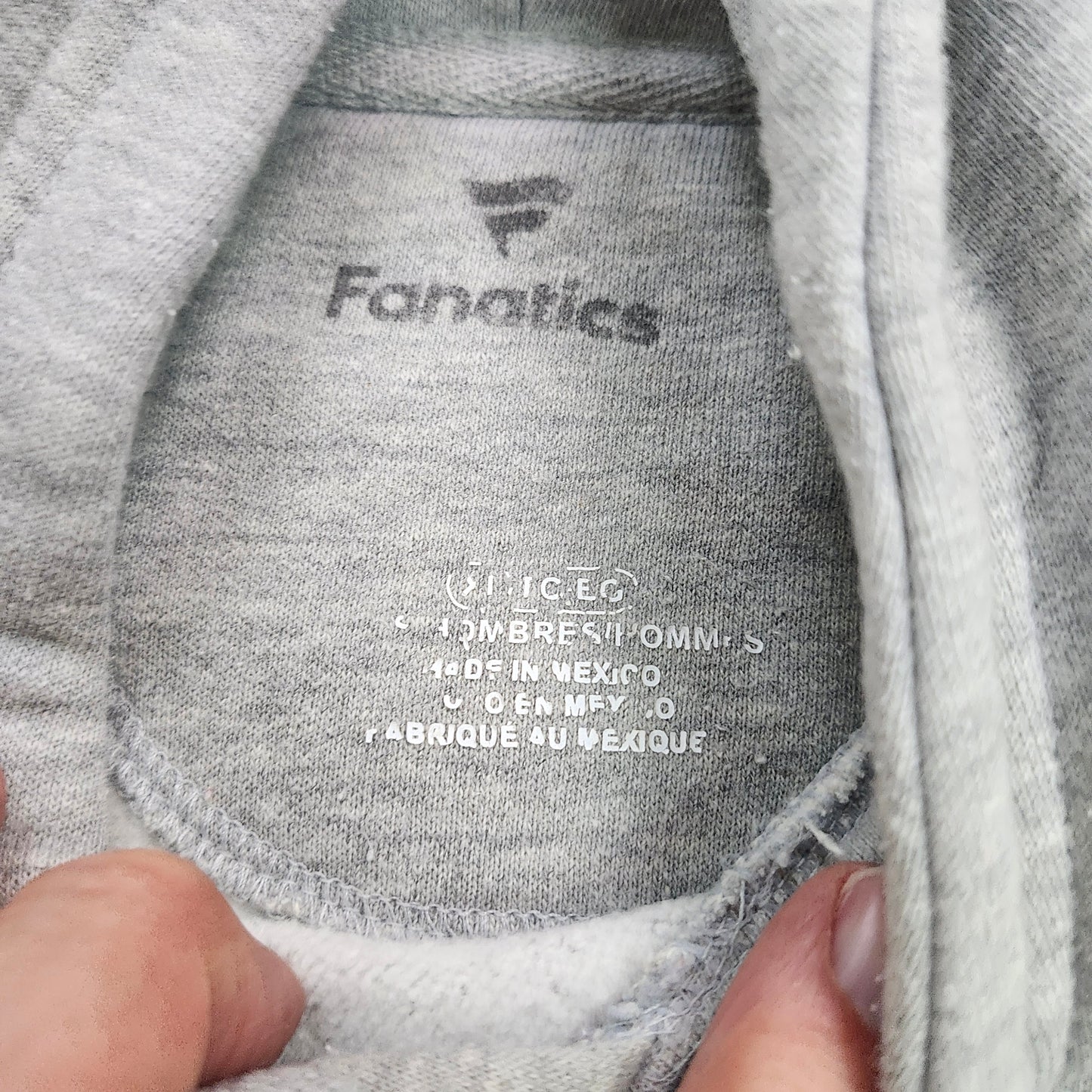Fanatics New England Patriots Super Bowl LIII Champions Hoodie Gray XL Mens